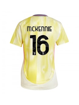 Juventus Weston McKennie #16 Zenski Gostujuci Dres 2024-25 Kratak Rukavima